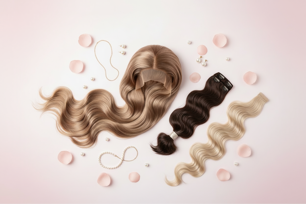 Wigs, Extensions, Synthetics and More